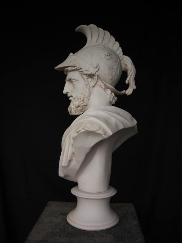 Exclusief Ajax beeld (borstbeeld); 41 cm hoog