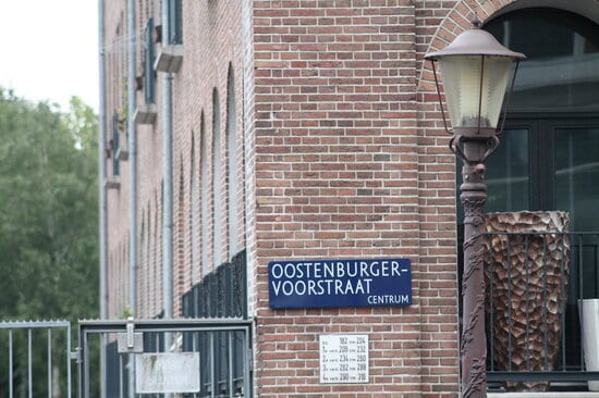 Straatnaambord Amsterdam maatwerk