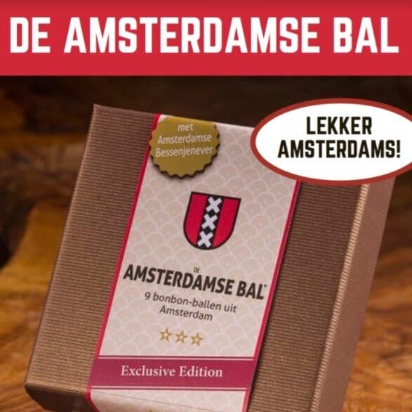 Amsterdam bonbons genaamd "De Amsterdam Bal"