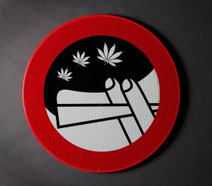 Blowverbodsbord Amsterdam