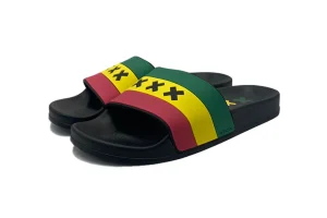 Amsterdam reggae slippers vooraanzicht