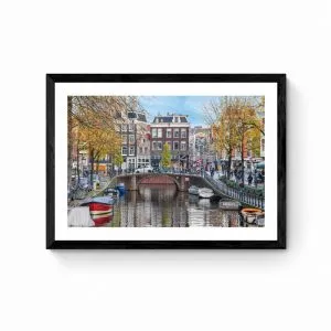 Prinsengracht II Fotografie Print Poster