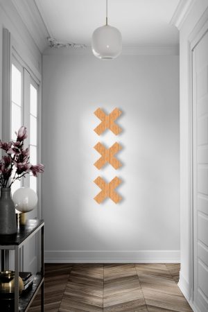 Houten Andreaskruisen - Duurzaam XXX Bamboe