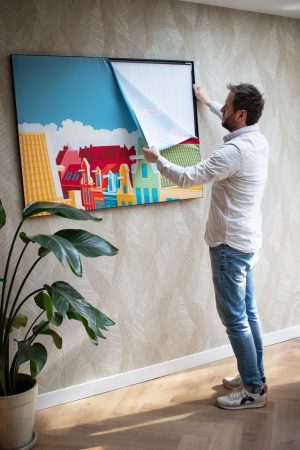 Akoestische wanddecoratie panelen