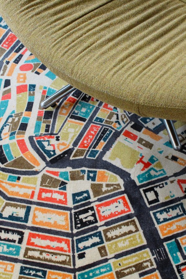 Design Vloerkleed Amsterdam Kantoor