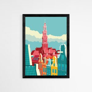 Amsterdam - Westerkerk Poster