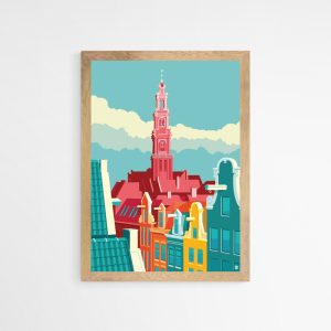 Amsterdam - Westerkerk Poster