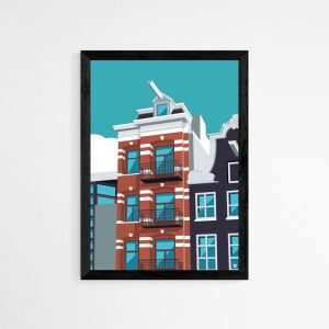 Amsterdam - Elandsgracht Poster
