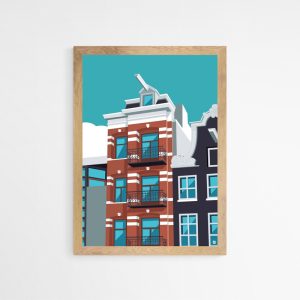 Amsterdam - Elandsgracht Poster
