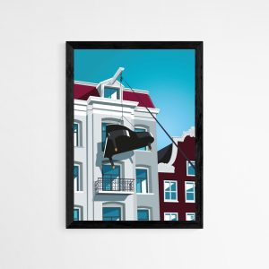 Amsterdam - Piano Poster