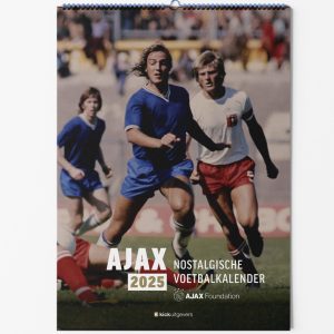 Nostalgische Ajax voetbal kalender 2025