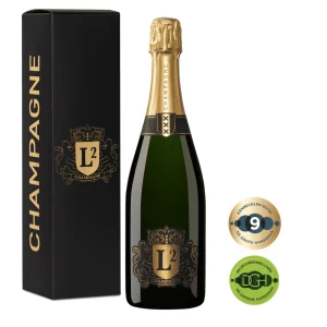 Amsterdamse cadeaubox met champagne als relatiegeschenk