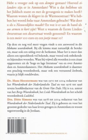 Amsterdams woordenboek met vertaling en betekenis van Mokumse woorden.