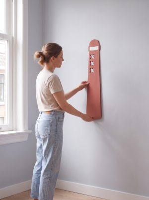 Houten Amsterdammertje Rood MDF