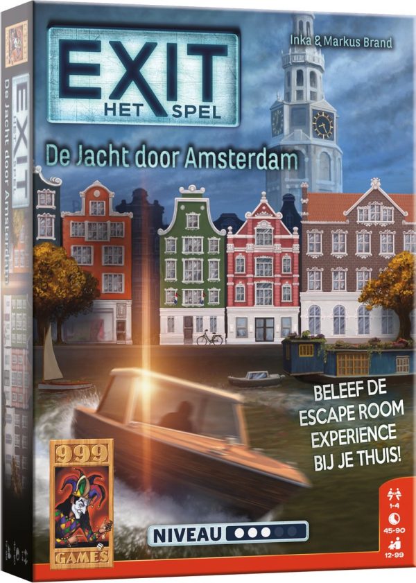 Exit: De Jacht door Amsterdam (escaperoom spel) // 999 Games ...