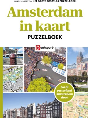 Denksport puzzelboek - het Amsterdam in kaart puzzelboek